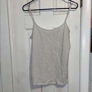 Everyday Women's White Spaghetti Strap Cami Tank Top